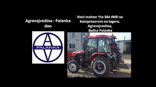 Na prodaju novi Traktor Yto 504 4WD 50 ks Agrovojvodina  Palanka doo [upl. by Doug]