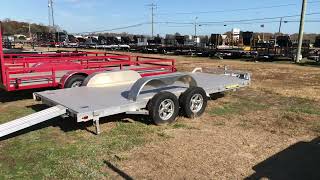 “Jimmy’s Crash Course” 16’ aluminum car hauler 1548 [upl. by Aw715]