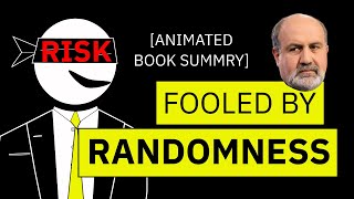 Full Animated Book Summary of Nassim Talebs FOOLED BY RANDOMNESS [upl. by Hopper]