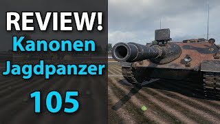 Kanonen Jagdpanzer 105  Review  World of Tanks  Is it worth it [upl. by Ecneps402]