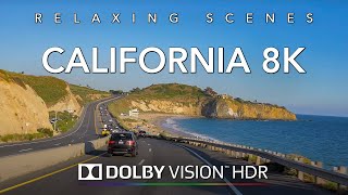 Driving Southern California Coast in 8K Dolby Vision HDR  Palos Verdes to San Diego [upl. by Haret]