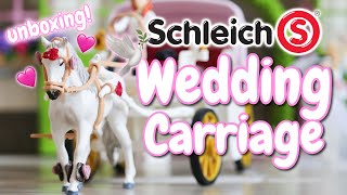 NEW 2024 Schleich WEDDING CARRIAGE Set Horse Unboxing HAUL [upl. by Arturo]