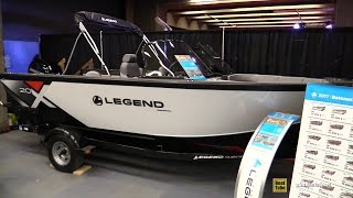 2017 Legend X20 Fishing Boat  Walkaround  2017 Montreal Boat Show [upl. by Enomas973]