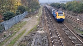 The East Lancastrian Warrior filmed on the 8th of November 2024 Diesellocomotive High speed train [upl. by Yesrod]