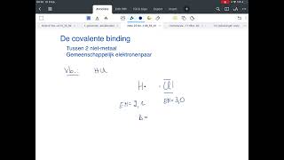 De polaire covalente binding [upl. by Arhna]