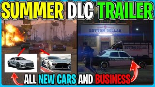 EVERYTHING IN THE NEW GTA ONLINE SUMMER DLC TRAILER  The Bottom Dollar Bounties DLC [upl. by Aramak]