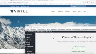 Kadence Themes Importer [upl. by Aivull]