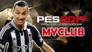 BU ALEMDE TEK KRAL ZLATAN  PES 2017 MYCLUB [upl. by Henebry]