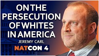 Jeremy Carl  On the Persecution of Whites in America  NatCon 4 [upl. by Nede]