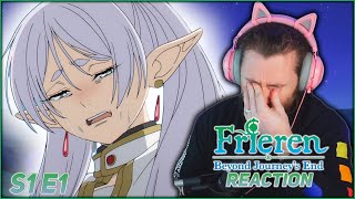 WASNT EXPECTING TEARS  Frieren Beyond Journeys End Episode 1 REACTION [upl. by Aredna710]