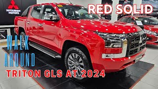 2024 Mitsubishi Triton GLS AT 4X2 Red Solid [upl. by Yrogiarc187]