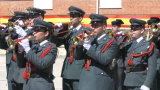 Jura de Bandera de civiles en el Colegio de Guardias Jóvenes de Valdemoro [upl. by Ycart835]