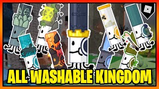 How to get ALL WASHABLE KINGDOM MARKERS in FIND THE MARKERS  Roblox [upl. by Assillim]