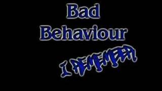 Bad Behaviour  RememberDj Fitzy Vs Rossy B Remix [upl. by Edlihtam62]