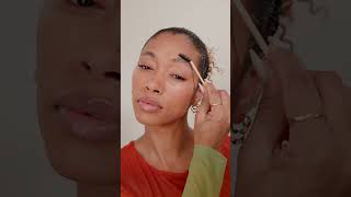 Easy fluffy laminated brow routine [upl. by Kathlene]