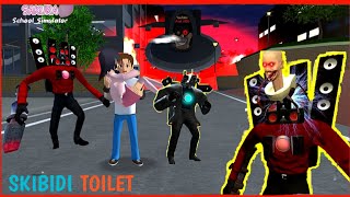 Film   Skibidi Toilets Titan Cameraman After Mio amp Yuta Aida👹🧟‍♀️  Sakura School Simulator 2 [upl. by Rehpotsrik]