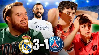 Real Madrid vs Paris Saint Germain 32 agg  All Goals 2022 English Commentary [upl. by Anilag243]