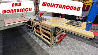 Epic Workbench Walkthrough  Featuring Milwaukee Woodpeckers Armor Tool and more [upl. by Aylad]