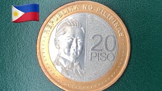 The Two Types of 20 Pesos in Philippine Circulation philippinepeso [upl. by Chinua]