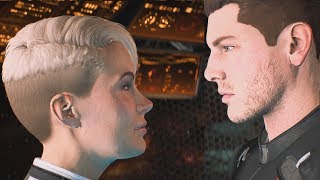 Mass Effect Andromeda 💖 Cora Promises to Kiss it Better [upl. by Susette]