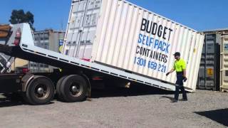 Shipping container unload  20ft [upl. by Odom]