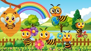 A Song for the Honey Bee  Kids Rhymes and Songs  Nursery Rhymes [upl. by Genet]