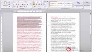 Microsoft Word Tutorial Deutsch Spalten [upl. by Yreva]