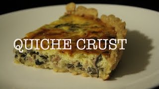 Quiche Crust  How to make quiche crust [upl. by Kuhn996]