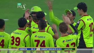 Sunil Narine Wickets  Lahore Qalandars Vs Karachi Kings  Match 8  26 Feb  HBL PSL 2018  PSL [upl. by Alliuqahs]