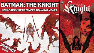 Batman The Knight  Batmans Training Years 2022  Comic Story Explained [upl. by Ahseret]