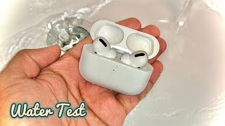 Apple AirPods Pro  Water Test HD [upl. by Dewhurst715]