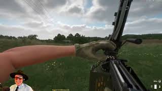 Enemy AI suppressive fire in Arma Reforger [upl. by Earla]