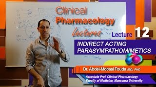 Autonomic Pharmacology Ar  Lec 12  Indirect parasympathomimetics [upl. by Akeimahs]