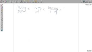 Dopamine Drip Calculation [upl. by Azarcon]