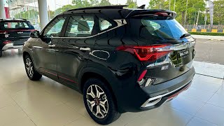 First Look  2023 Kia Seltos GTLine 16T AWD  Black Color  Exterior amp Interior [upl. by Hodgkinson]