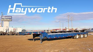 2009 Trail Eze Tridem Recovery Machinery Trailer for Sale  Hayworth Equipment Sales [upl. by Nilyahs49]