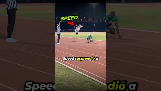 Speed vs Noah Lyles CARRERA 100000🏃🏽‍♂️ [upl. by Brandwein637]