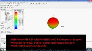 E Shaped Patch Antenna at 487 GHz antenna patchantenna eshaped [upl. by Opiak]