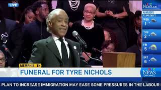 Rev Al Sharptons eulogy for Tyre Nichols  FULL SPEECH [upl. by Idna]