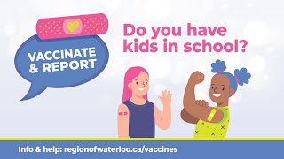 Getting Waterloo Region students uptodate on routine vaccines [upl. by Eneloc]