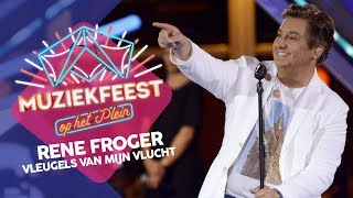 René Froger  Vleugels van mijn vlucht  Sterren Muziekfeest op het Plein 2018 [upl. by Emmey354]