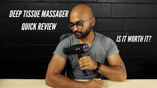 Massage Gun Review  EKUPUZ Deep Tissue Percussion Massager [upl. by Norab]