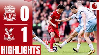 Firsthalf Goal Defeats Reds at Anfield  Liverpool 01 Crystal Palace  Highlights [upl. by Hengel]