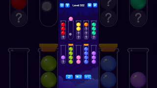 Ball Sort Level 322 Walkthrough Solution AndroidiOS [upl. by Schechinger]