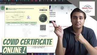 How to Get NADRA Vaccination Certificate ONLINE  How to Get Certificate of Vaccination [upl. by Yenttirb607]