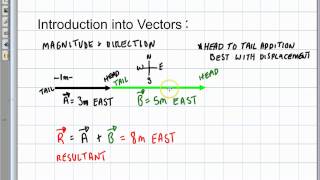 Physics Introduction to Vectors Part 1 [upl. by Eirrot]