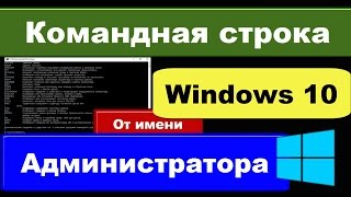 Командная строка от имени администратора Windows 10 как запустить CMD [upl. by Oiramed]