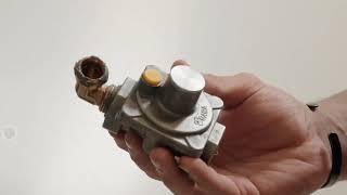 ILVE Range  How to install a gas regulator [upl. by Idihc]