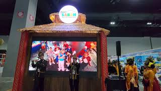 Performance 2 Tourism Sabah Booth MATTA Fair 2024 KL MITEC Kuala Lumpur exploremalaysia [upl. by Serra]