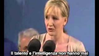 JK Rowling Harvard Speech Parte 1 SUB ITA [upl. by Ivana179]